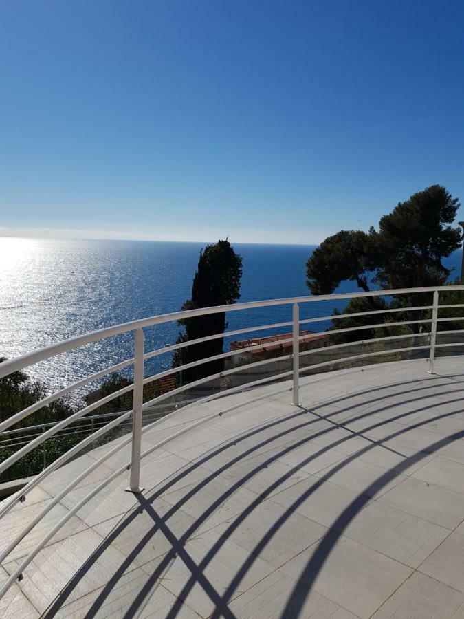 Vue Mer.Tranquilite.Cap D'Ail A 10 Mn De Monaco Cap-d’Ail Kültér fotó