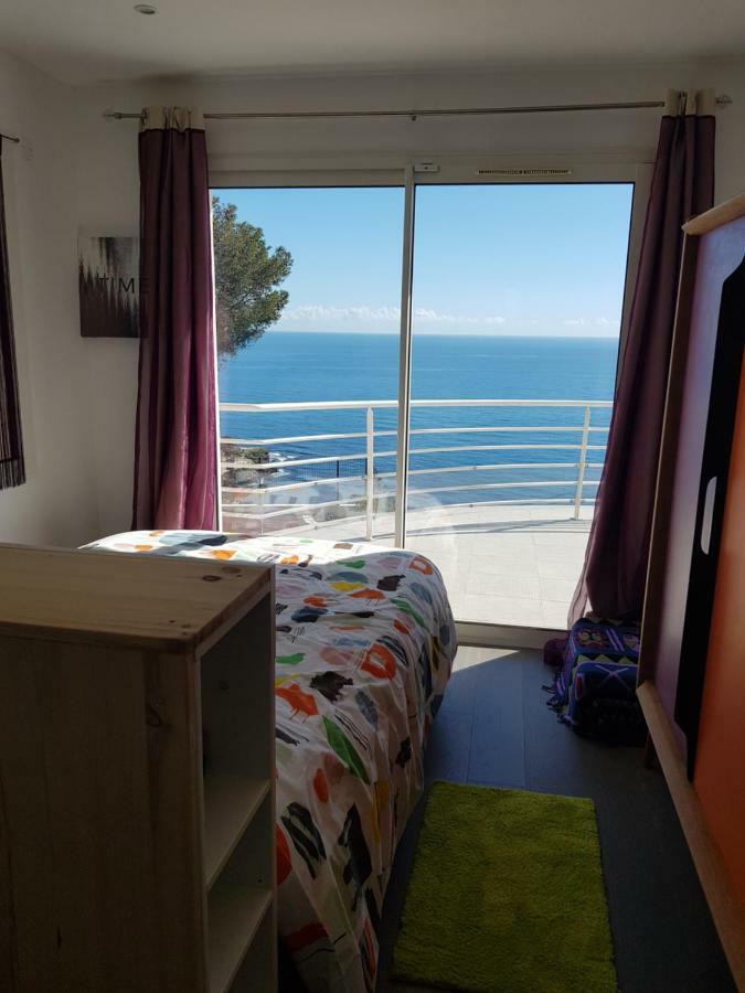 Vue Mer.Tranquilite.Cap D'Ail A 10 Mn De Monaco Cap-d’Ail Kültér fotó